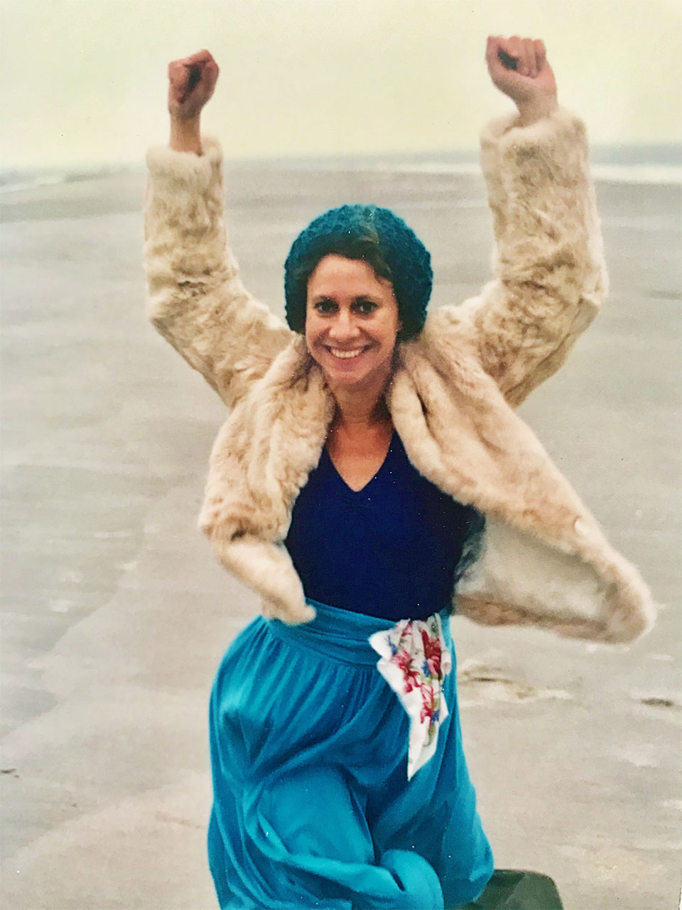Meriah on Beach