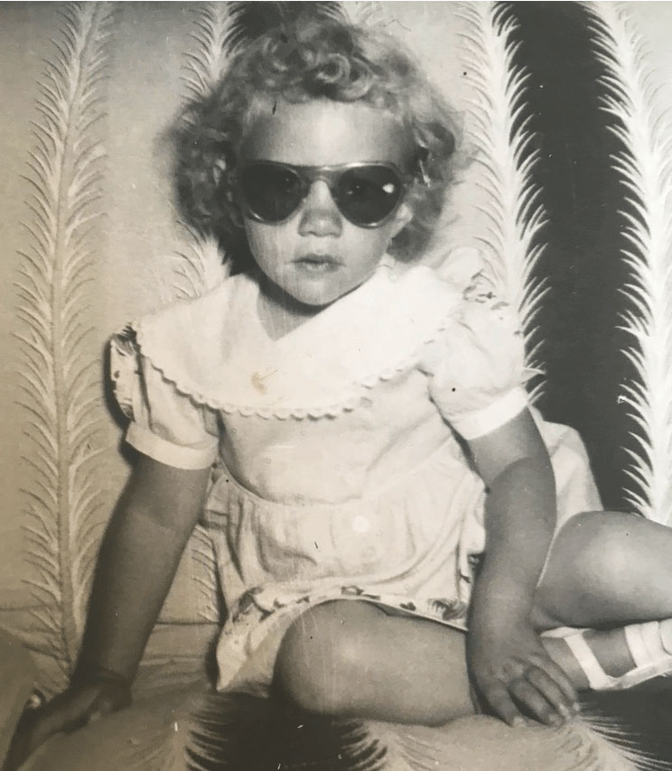 Toni Sue with Sunglasses